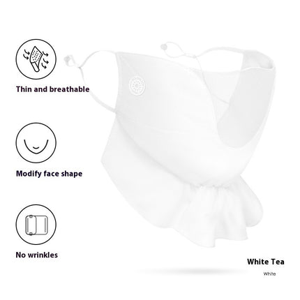 Women's  Chiffon Sunscreen Mask Outdoor Driving & Cycling