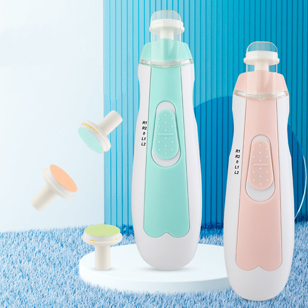 Newborn Electric Nail Clipper Anti-Pinch Baby Nail Care Set