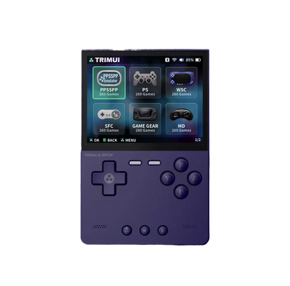 Vertical Screen Handheld Game Console with Smooth Gameplay