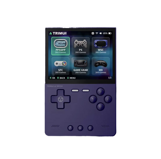 Vertical Screen Handheld Game Console with Smooth Gameplay