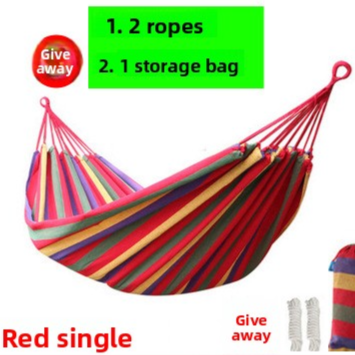 Portable Outdoor Camping Hammock for Travel & Hiking Comfort