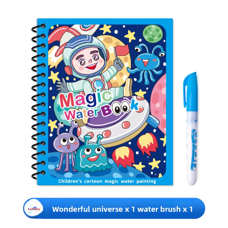 Reusable Water Drawing Book for Kids Creative Fun and Play