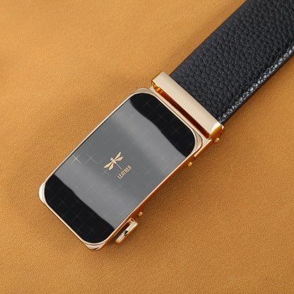Men’s Casual Business Belt – Premium Split Leather Accessory