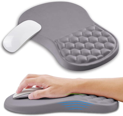 Ergonomic Mouse Pad for Wrist Support & Desk Comfort