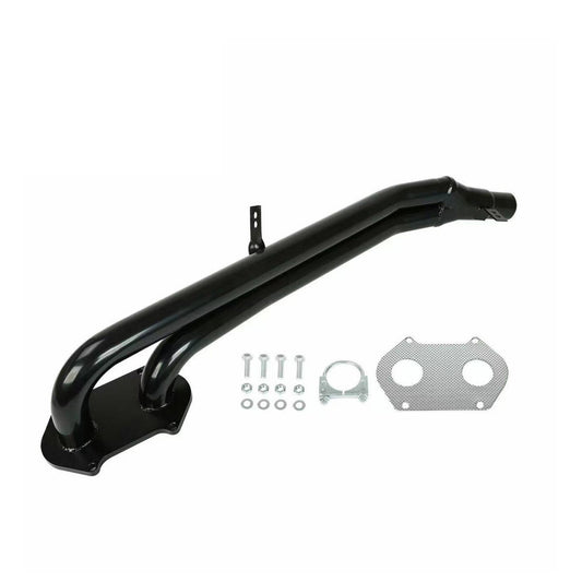 Exhaust Manifold Head Section Black for Engine Performance