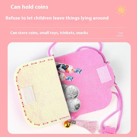 Cartoon Non-Woven Wallet – Kids DIY Kindergarten Craft Kit