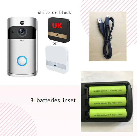 Buy Smart Wi-Fi Video Doorbell – HD Security & Two-Way Audio