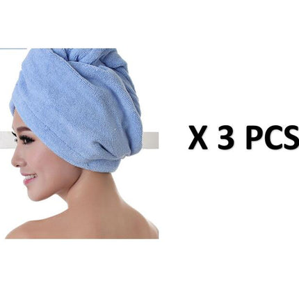 Buy Women's Hair Dryer Cap – Absorbent Quick-Dry Hair Towel