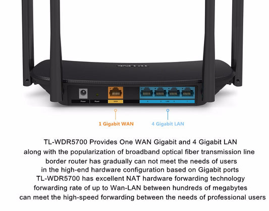 Buy Smart Wireless Router TL-WDR5620 – Dual-Band 1200Mbps Speed