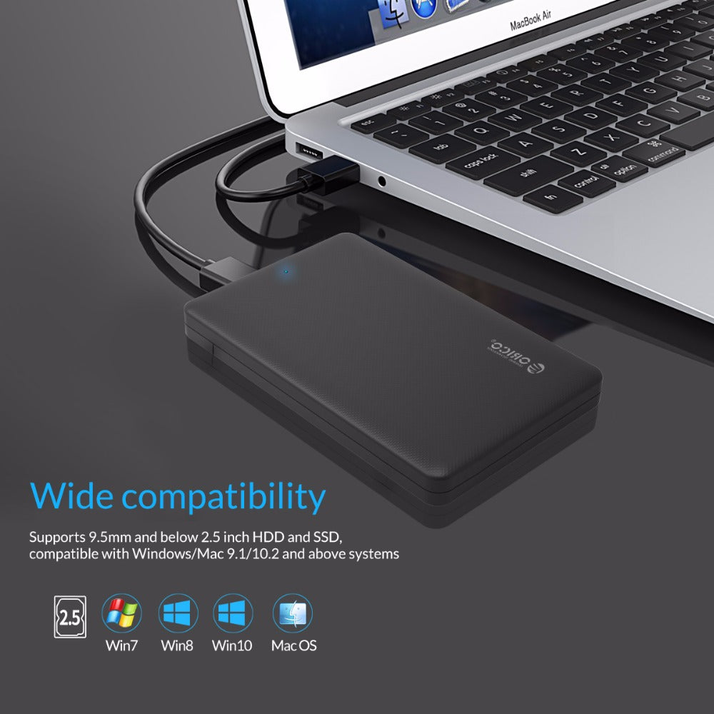 Buy USB 3.0 SATA Hard Disk Enclosure for 2.5 Inch Drives