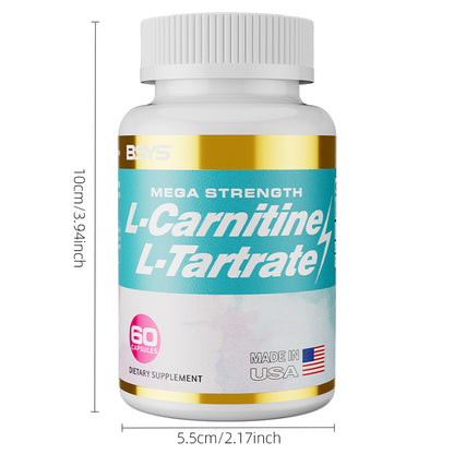 L-Carnitine L-Tartrate Capsules for Fitness & Metabolism
