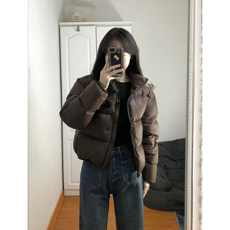 Women's Short Puffer Down Jacket Coats for Warmth & Style