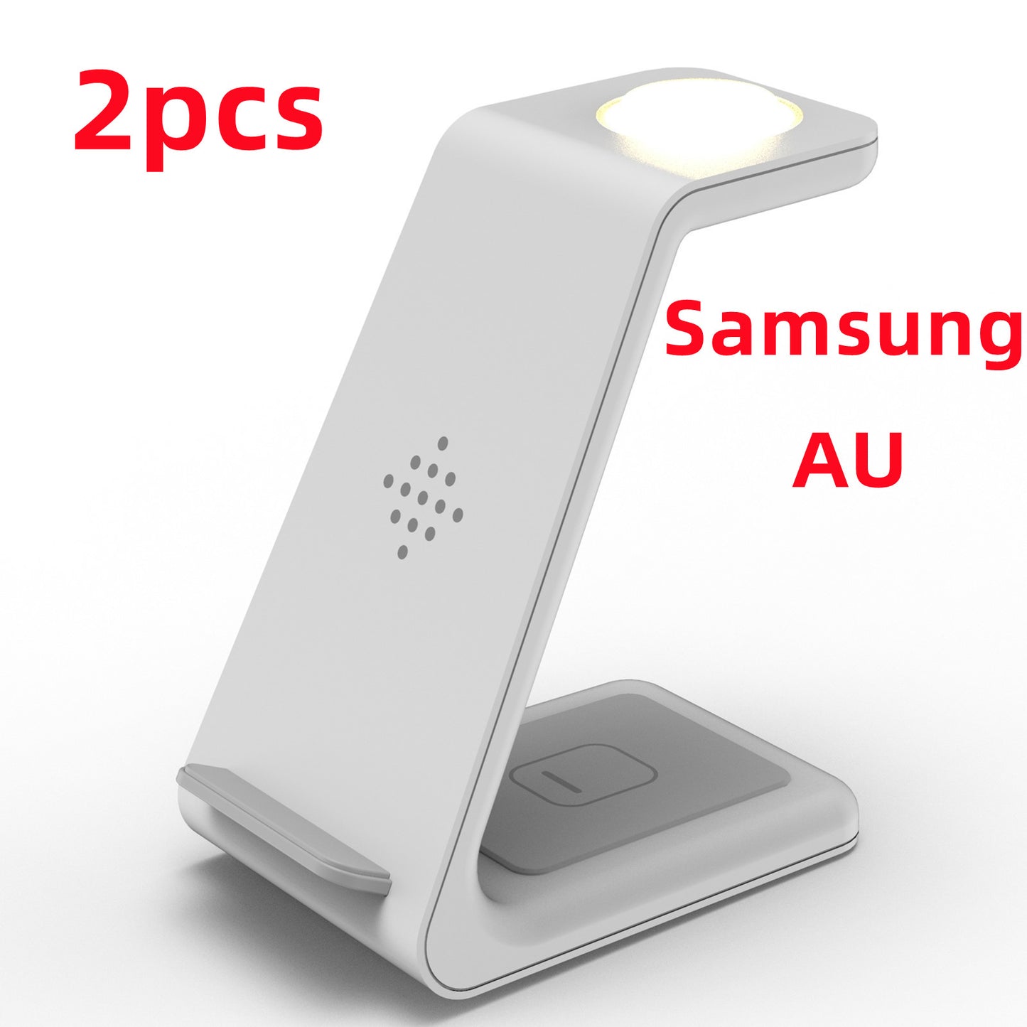 3 in 1 Fast Charging Station Wireless Charger Phone Stand