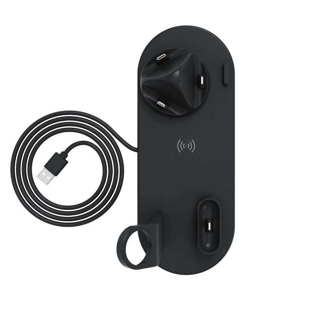 4 in 1 Fast Charging Station – Multi Device Charger Stand