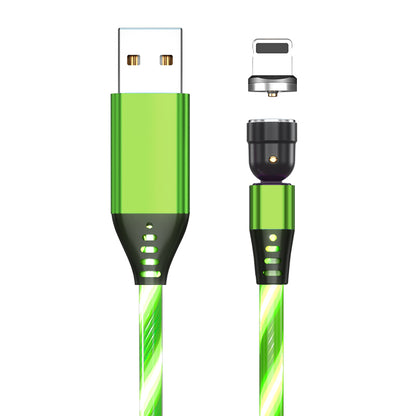 Buy 540° Rotating Luminous Magnetic Fast Charge Cable for Mobile