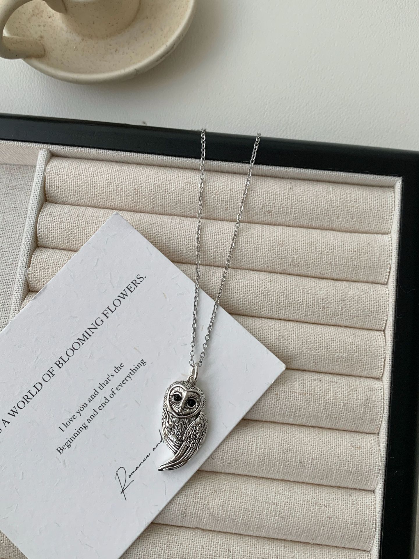 Versatile Owl Pendant Necklace Fashion Jewelry