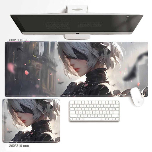 Anime Design Large Mouse Pad for Gaming and Office Desk Setup