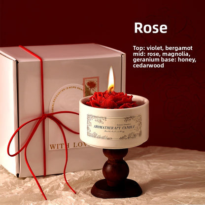 Floral Aromatherapy Candles for Relaxing Home Fragrance