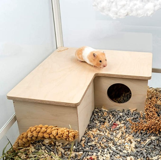 Hamster Multi-Room Cage Safe Comfortable Home for Hamsters