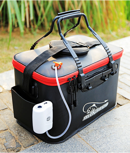 Buy EVA Portable Fishing Bag Live Fish Tank Bucket Tackle Storage