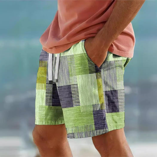 Trendy Digital Printing Casual Men's Shorts – Youth Style