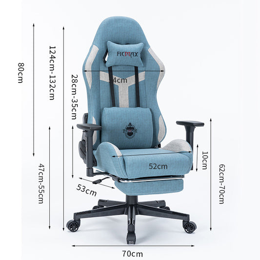 Adjustable Ergonomic Gaming Office Chair for Comfort and Play