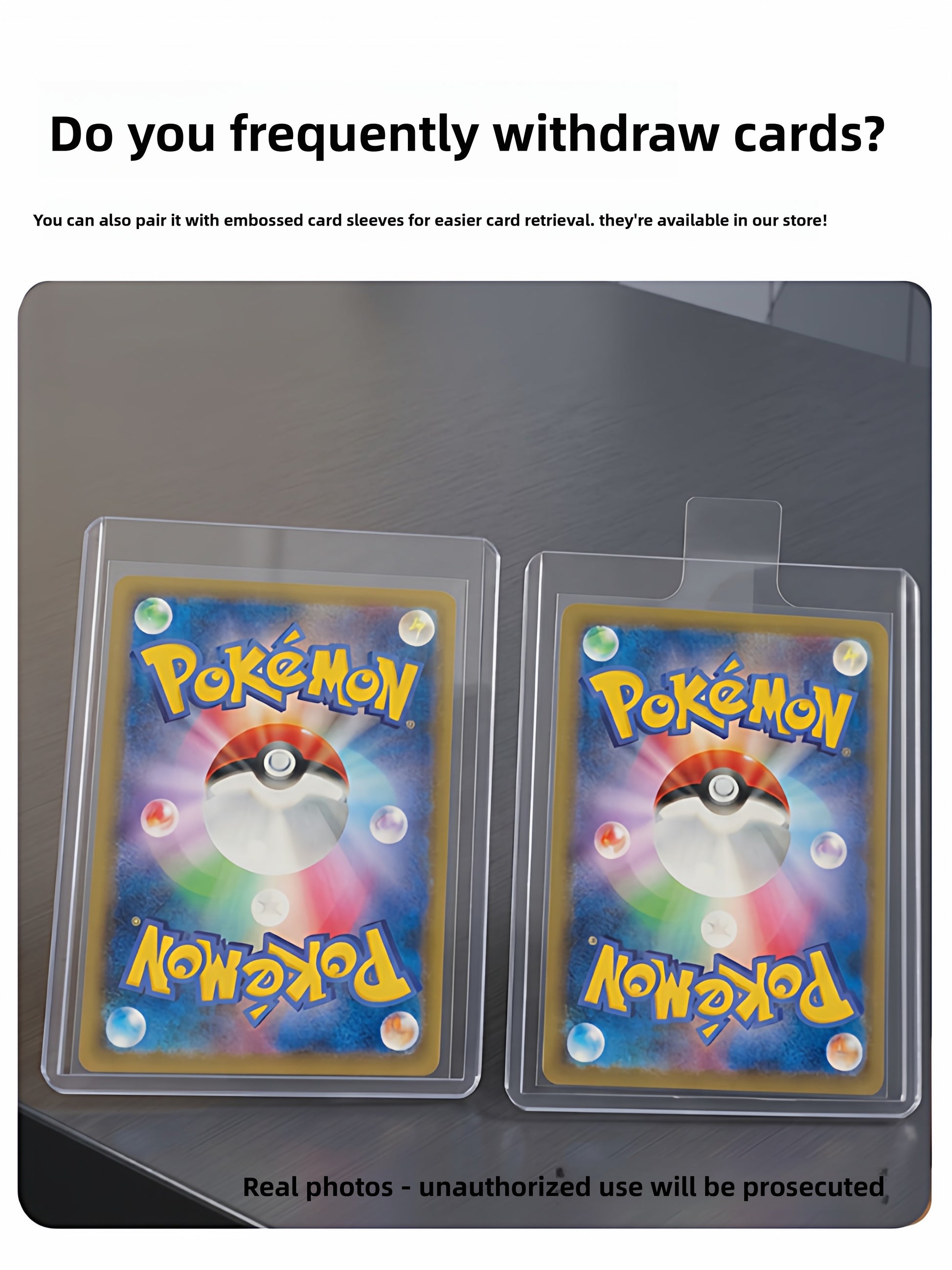 35pt Card Sleeves for Collectible Card Games Protection