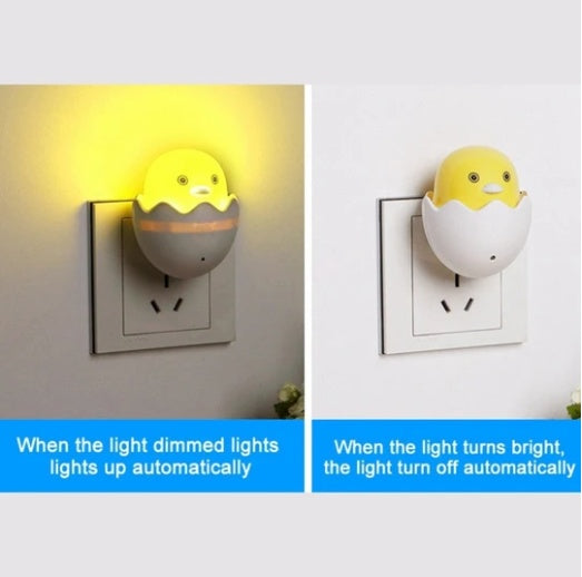 Little Duck LED Sensor Wall Lamp Cute Bedroom Night Light