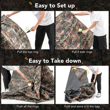  360° See-Through Ground Hunting Blind Full Coverage & Stealth
global-swanky 1