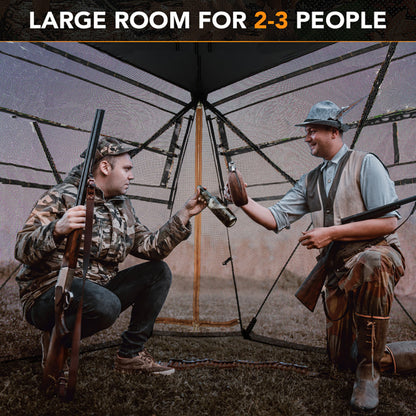  360° See-Through Ground Hunting Blind Full Coverage & Stealth
global-swanky 2