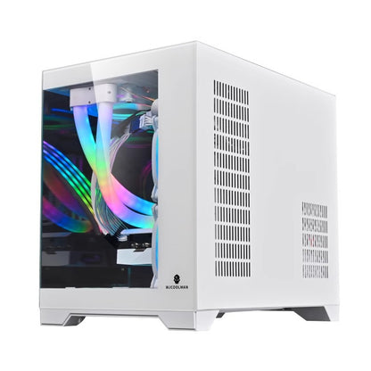 360 Water-Cooled Desktop Computer Host with Panoramic Glass globalswanky 03