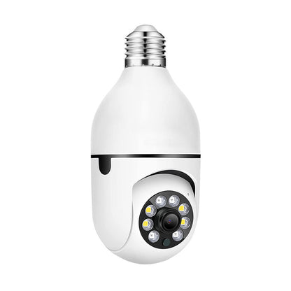360-Degree Light Bulb Security Camera with Night Vision