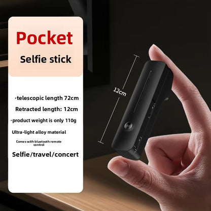 360-degree rotating bracket travel handheld selfie stick