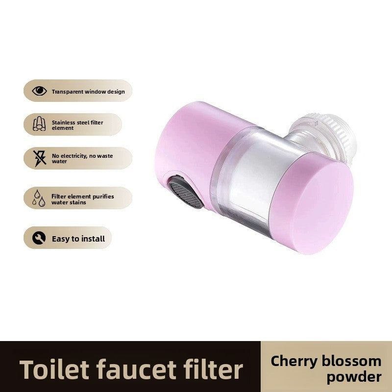 360° Rotating Faucet Splash Guard with Water Filter