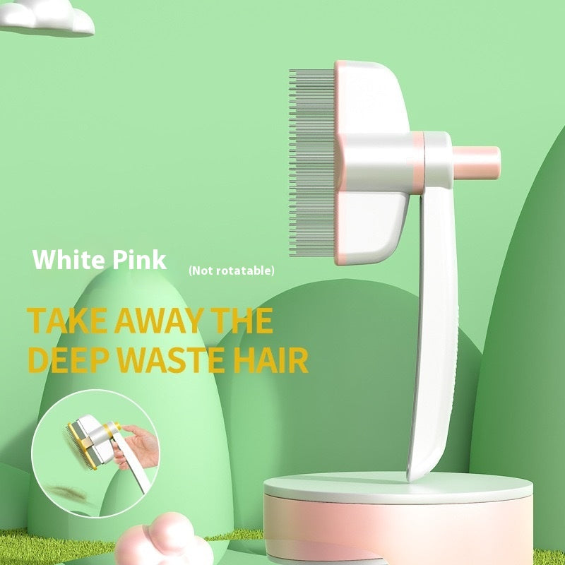 360° Spin Pet Brush | Cat & Dog Hair Remover