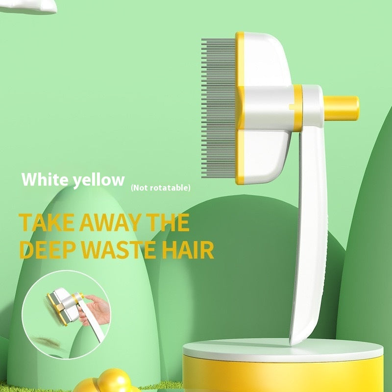 360° Spin Pet Brush | Cat & Dog Hair Remover