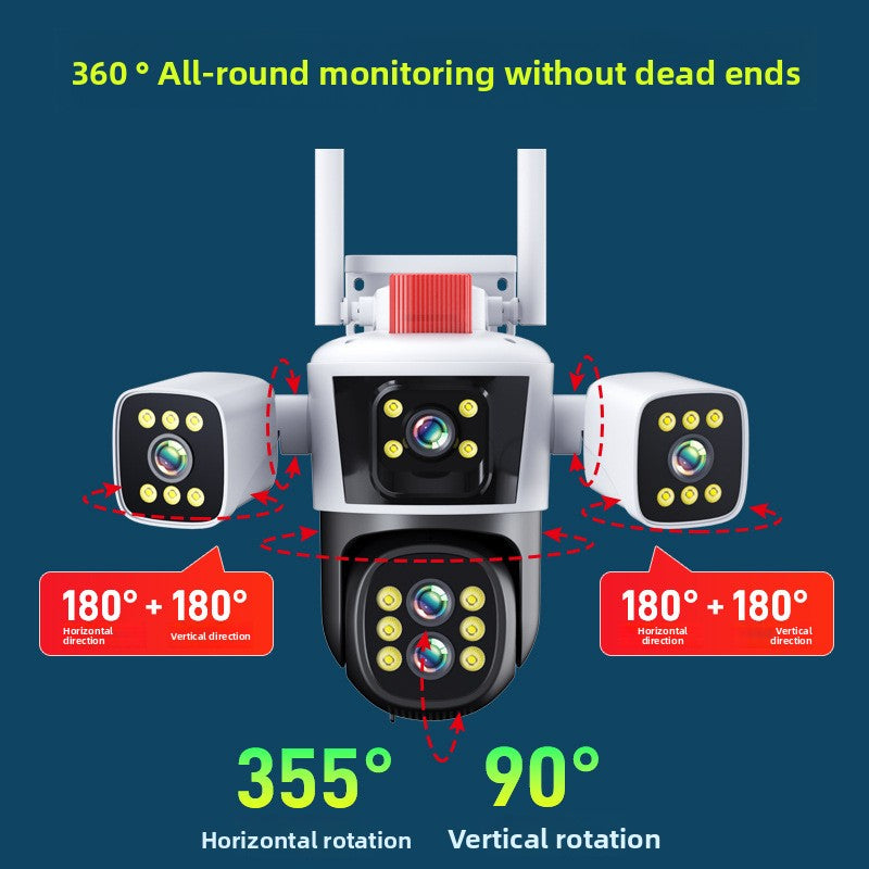 360 wireless camera monitoring