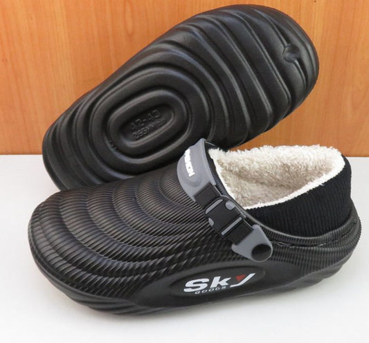 Men’s Cotton Slippers Anti-Slip Thick Sole Indoor Outdoor
