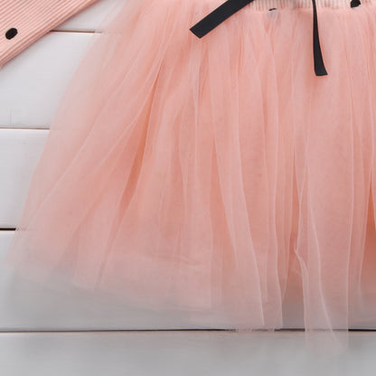Buy Baby Girls Long Sleeve Tutu Dress – Spring Winter Party Wear
