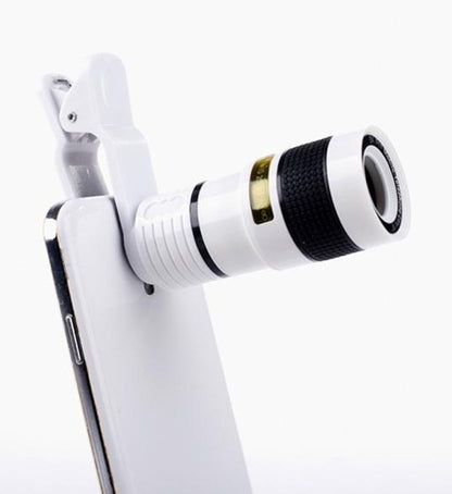 Zoom Clip-On Retractable Telescope Lens – Galaxy Mobile Camera