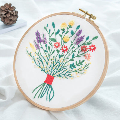 Buy First DIY Embroidery Material Package for Beginners Pros