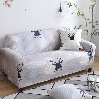 Printed Sofa Cushion Cover –Stretchable Protective Seat