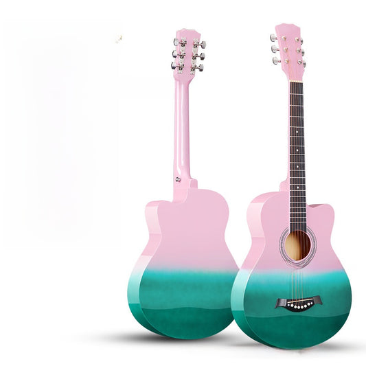 Gradient Color Guitar for Stylish Music Play & Gifts Online