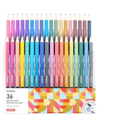 36-color erasable gel pen