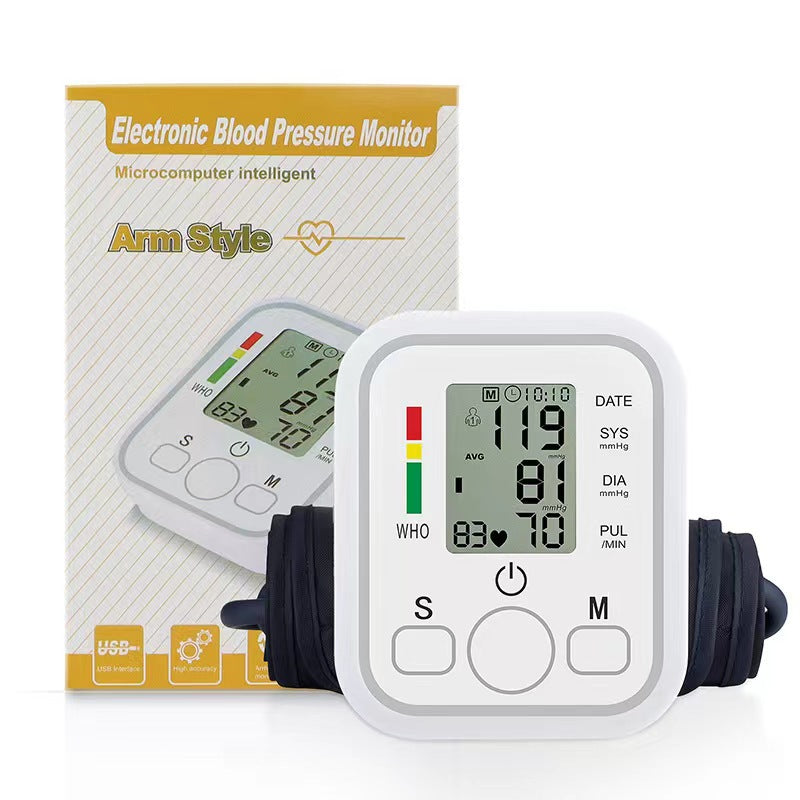 Blood Pressure Monitor with Smart Features and Easy Use