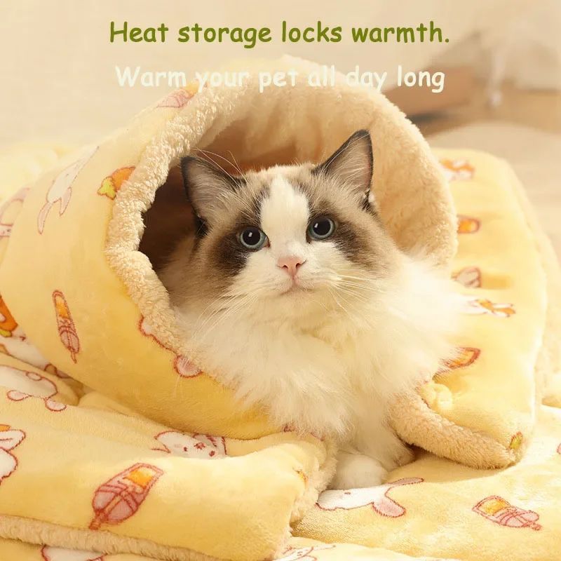 Autumn Winter Dog Litter Blankets Keep Small Dogs Warm Cozy