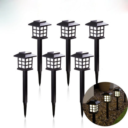 Solar Square Lawn Light Waterproof Outdoor Decoration Lamp
