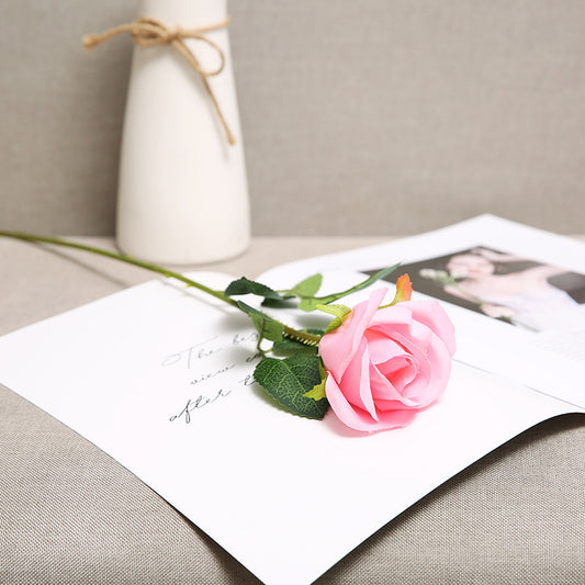 Artificial Red Rose Flowers Stunning Bouquet Gift Decoration