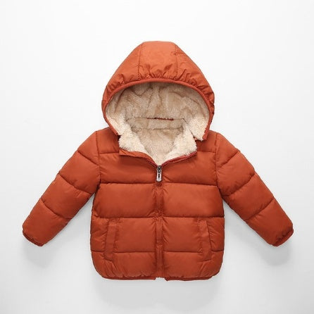 Children’s Lambskin Coat Cozy & Comfortable Winter Jacket