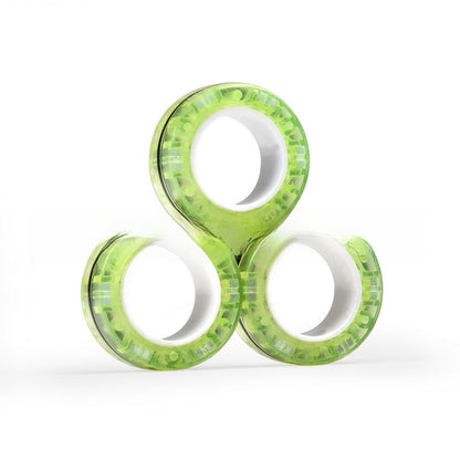 Magnetic Rotating Fidget Bracelet Toy for Kids Stress Relief